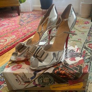 Christian Louboutin Armadillo Bride Nappa Heels